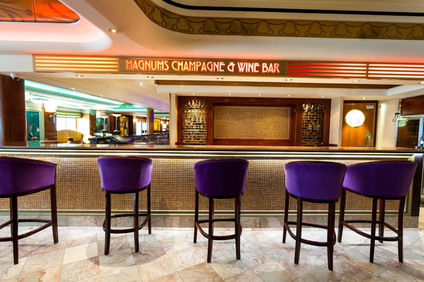 Magnum's Champagne & Wine Bar on Norwegian Jade