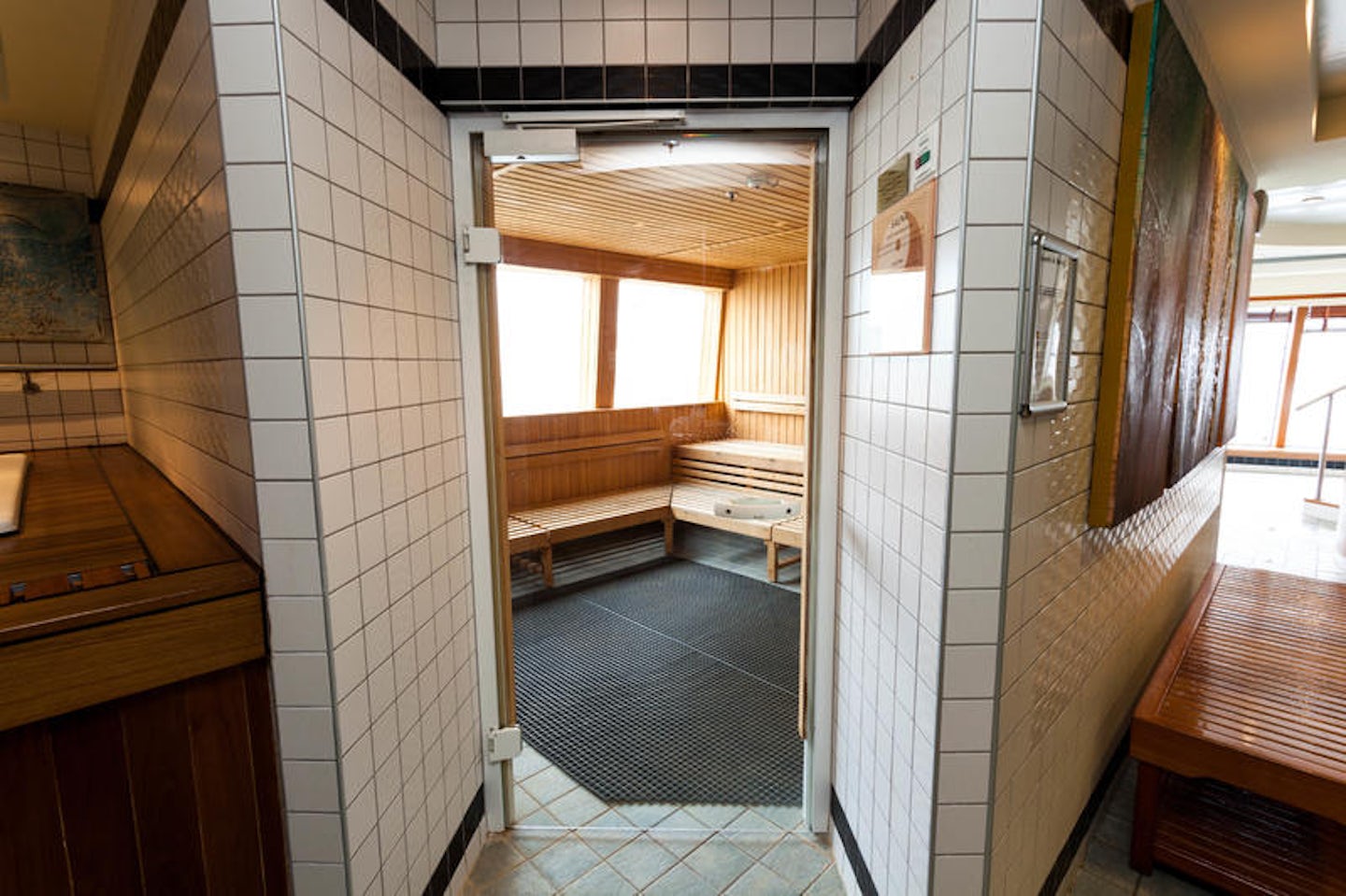 Sauna on Norwegian Jade