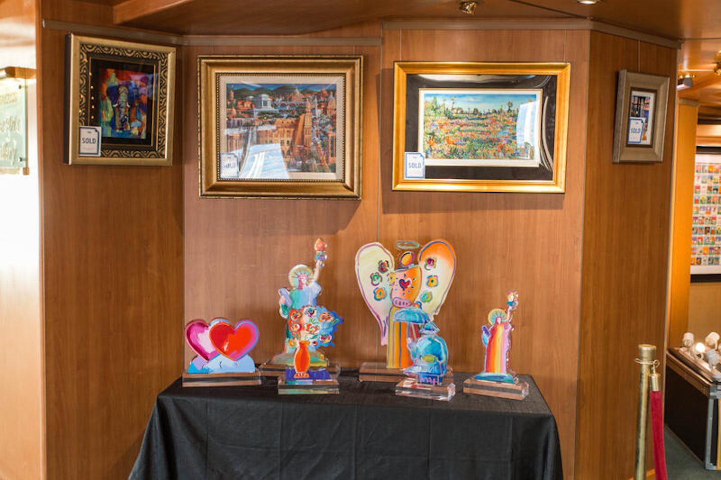 Art Gallery on Coral Princess