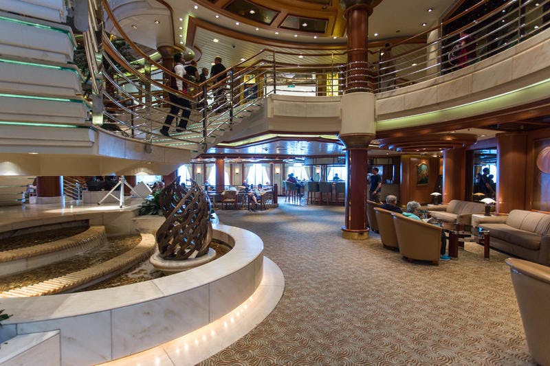 Atrium on Coral Princess Cruise Ship Cruise Critic