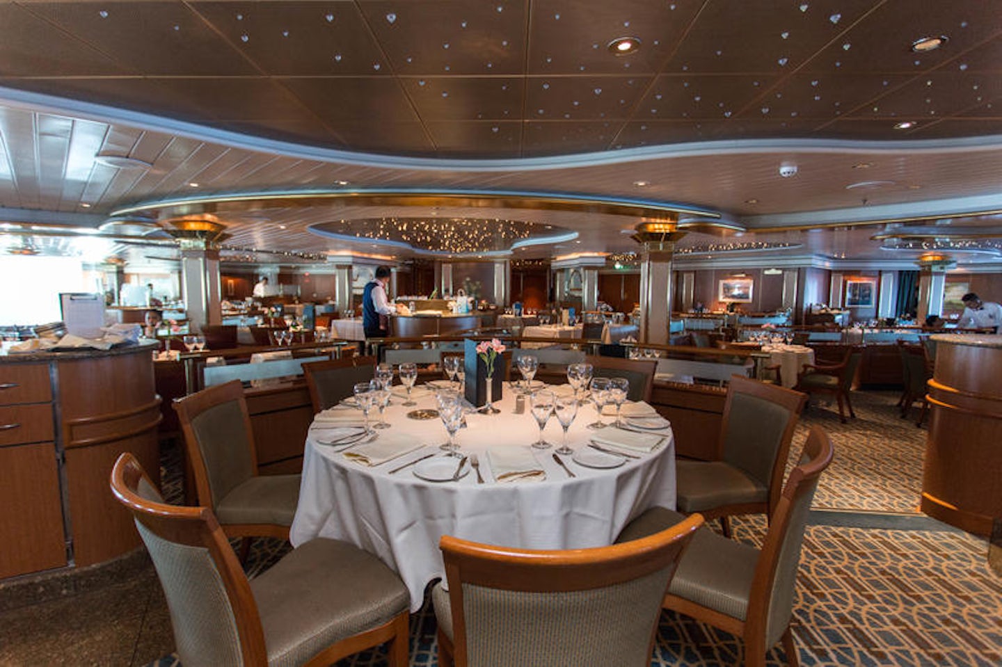 Bordeaux Dining Room on Coral Princess