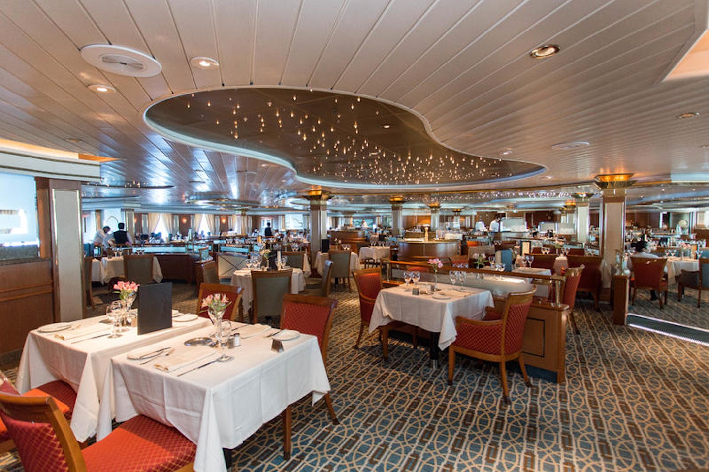 Bordeaux Dining Room on Coral Princess