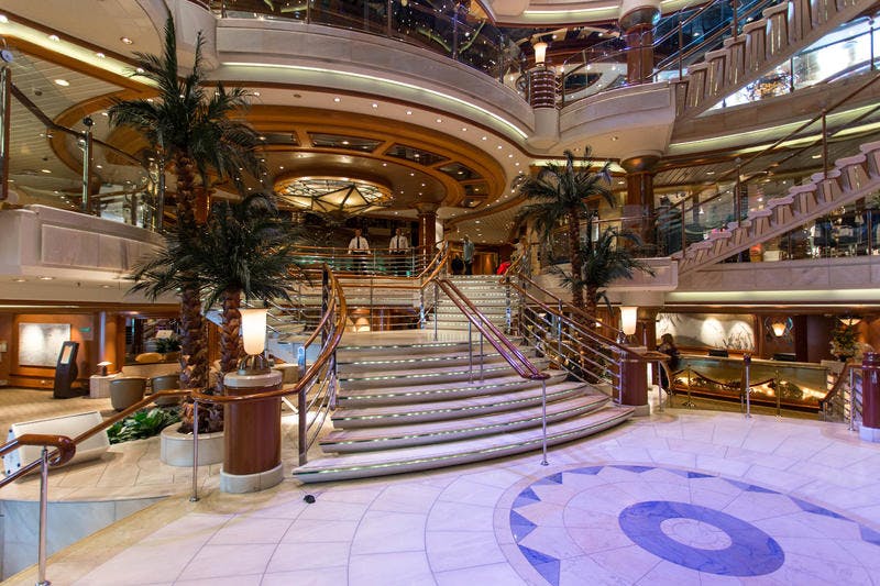 Atrium on Coral Princess Cruise Ship Cruise Critic