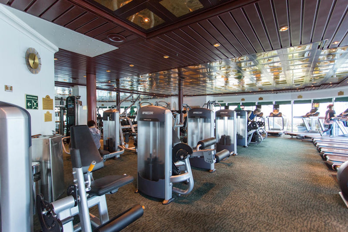 Fitness Center on Coral Princess
