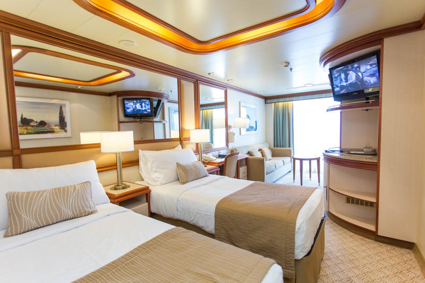 The Club Class Mini-Suite on Coral Princess
