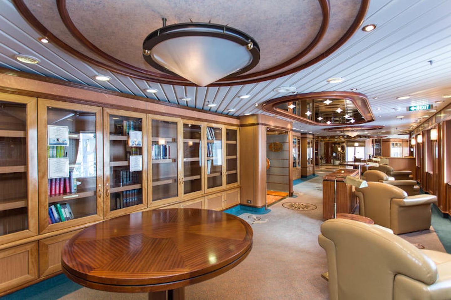 Library on Coral Princess