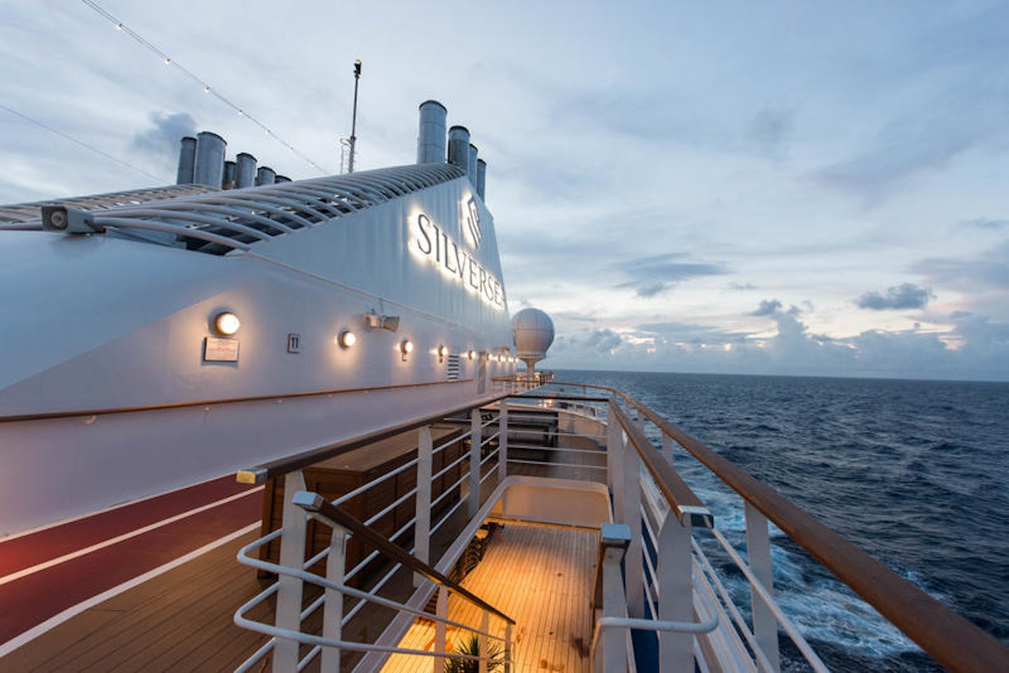 Ship Exterior on Silver Muse