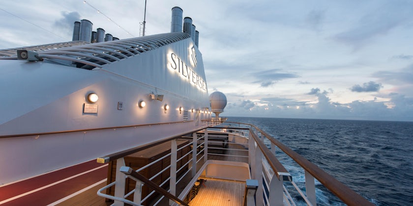 Ship Exterior on Silver Muse