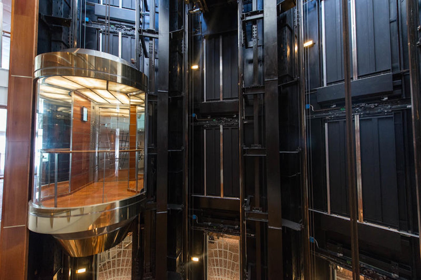 Elevators on Seven Seas Navigator