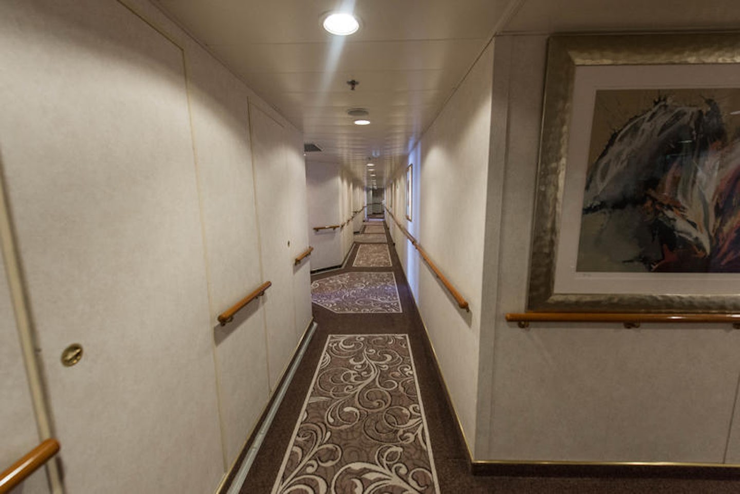 Hallways on Seven Seas Navigator