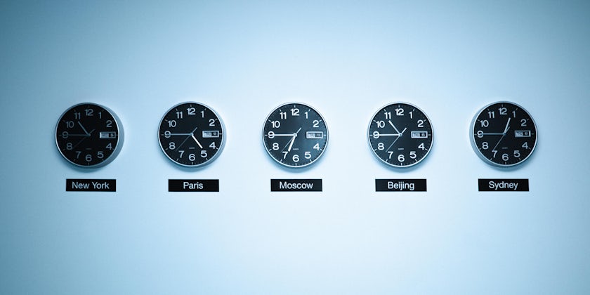Time Zones (Photo: vtwinpixel/Shutterstock)