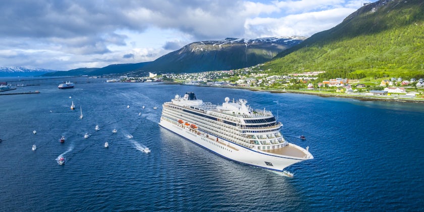 Viking Sky in Tromso (Photo: Viking Ocean Cruises)