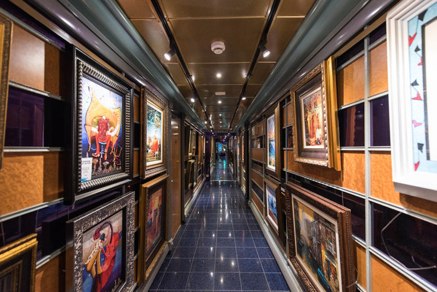 Art Gallery on Carnival Miracle