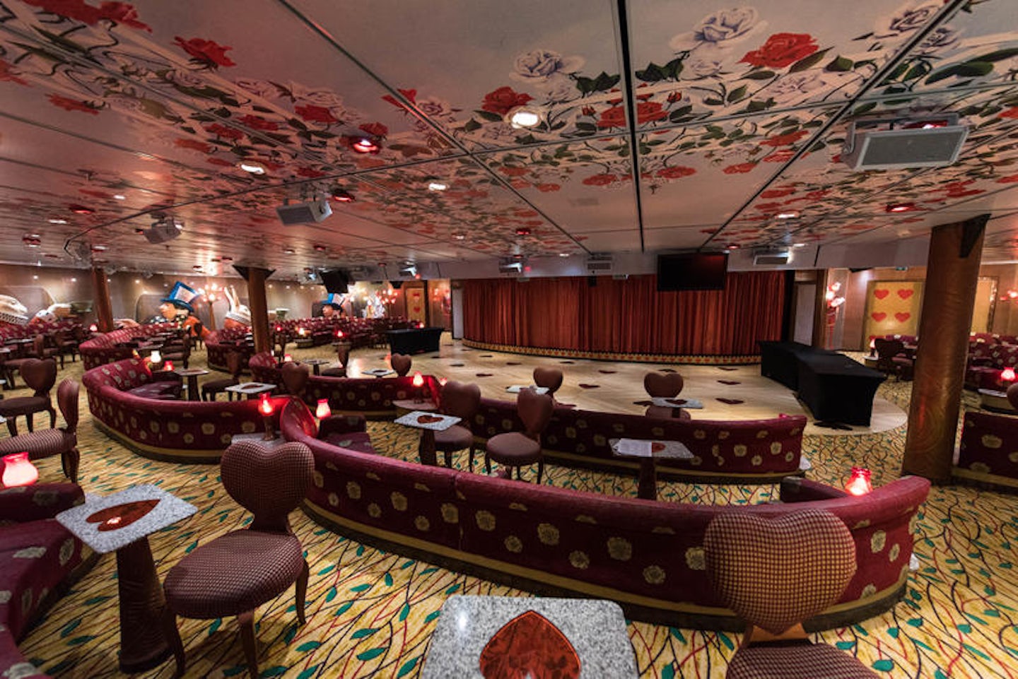 Mad Hatter's Ball Lounge on Carnival Miracle