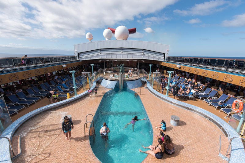 Ulysses Main Pool on Carnival Miracle Cruise Ship Cruise Critic
