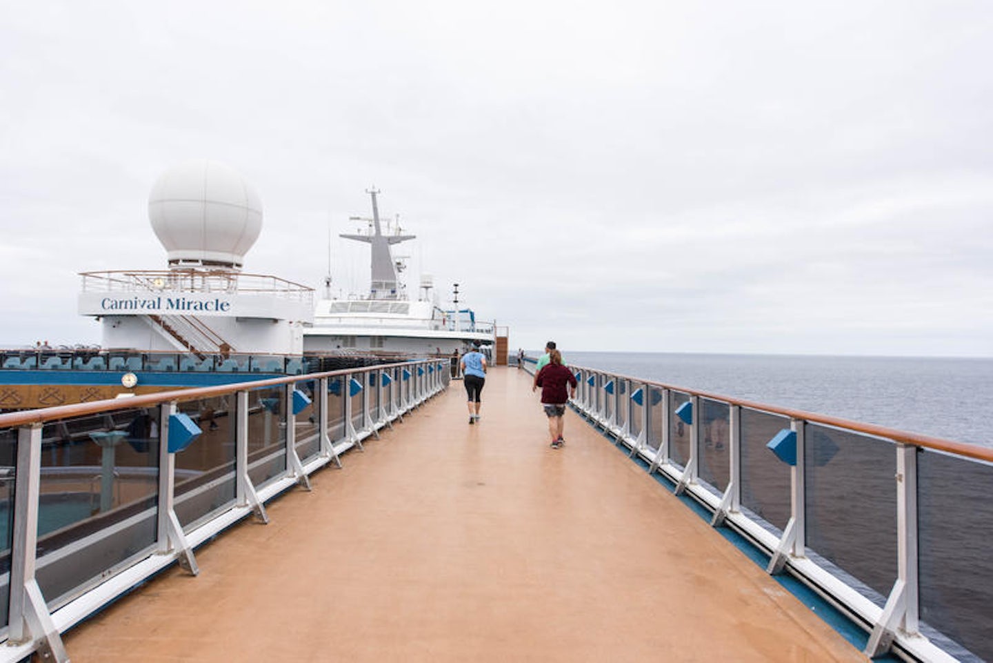 Jogging Track on Carnival Miracle