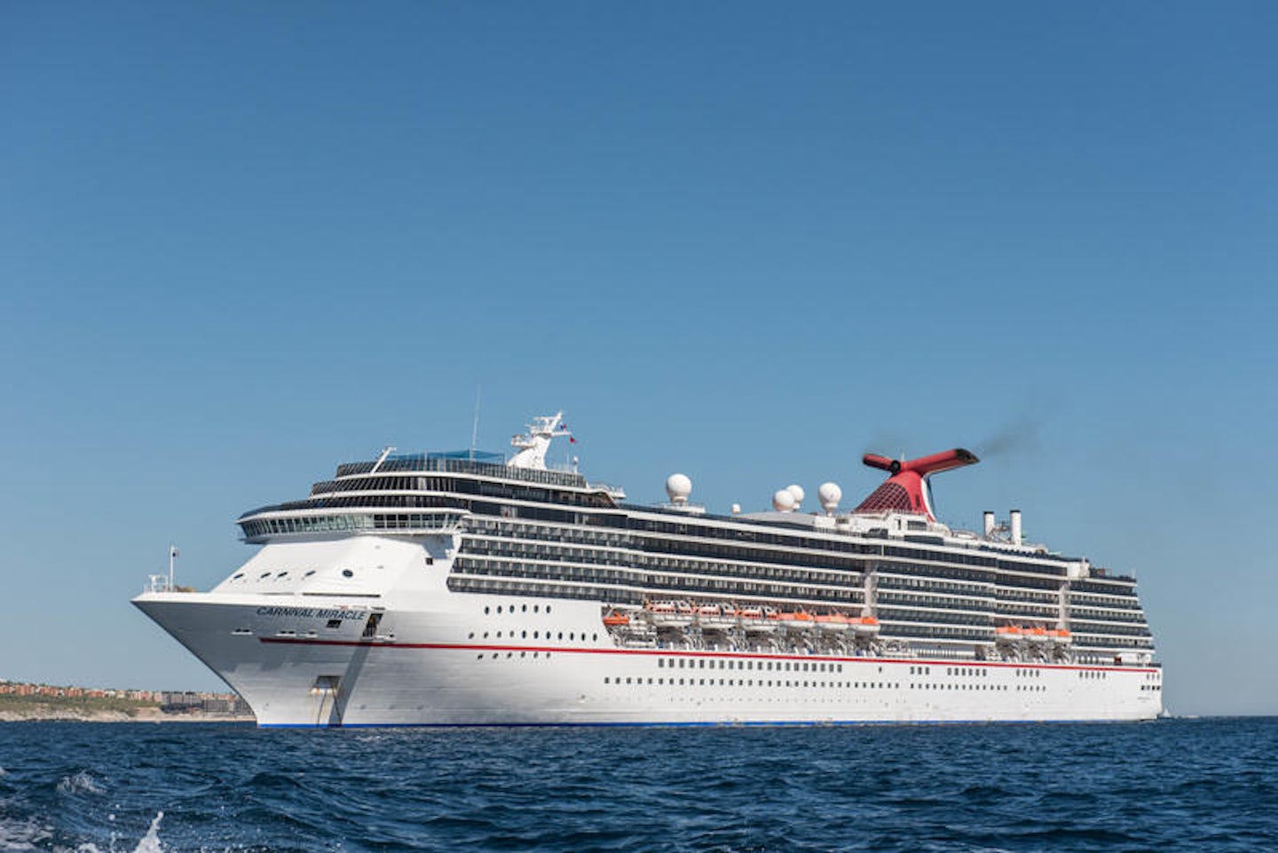 Ship Exterior on Carnival Miracle