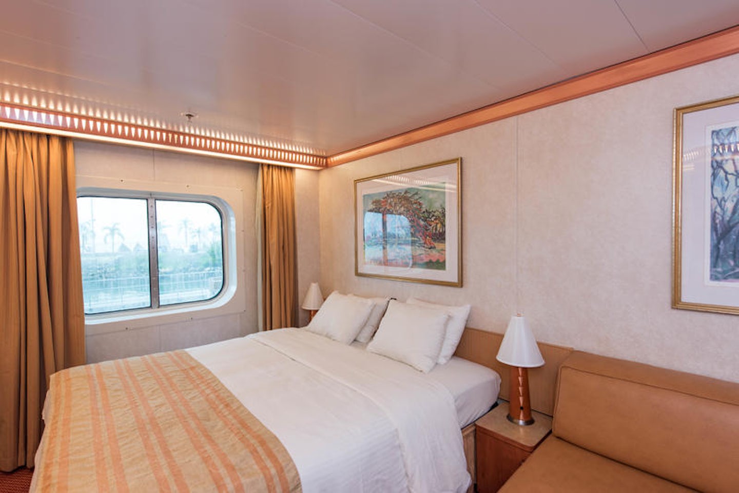 The Ocean-View Cabin on Carnival Miracle