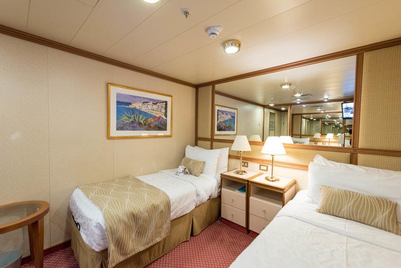 Interior Cabin on Emerald Princess Cruise Ship Cruise Critic