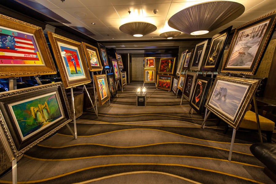 art auctions on norwegian cruise lines