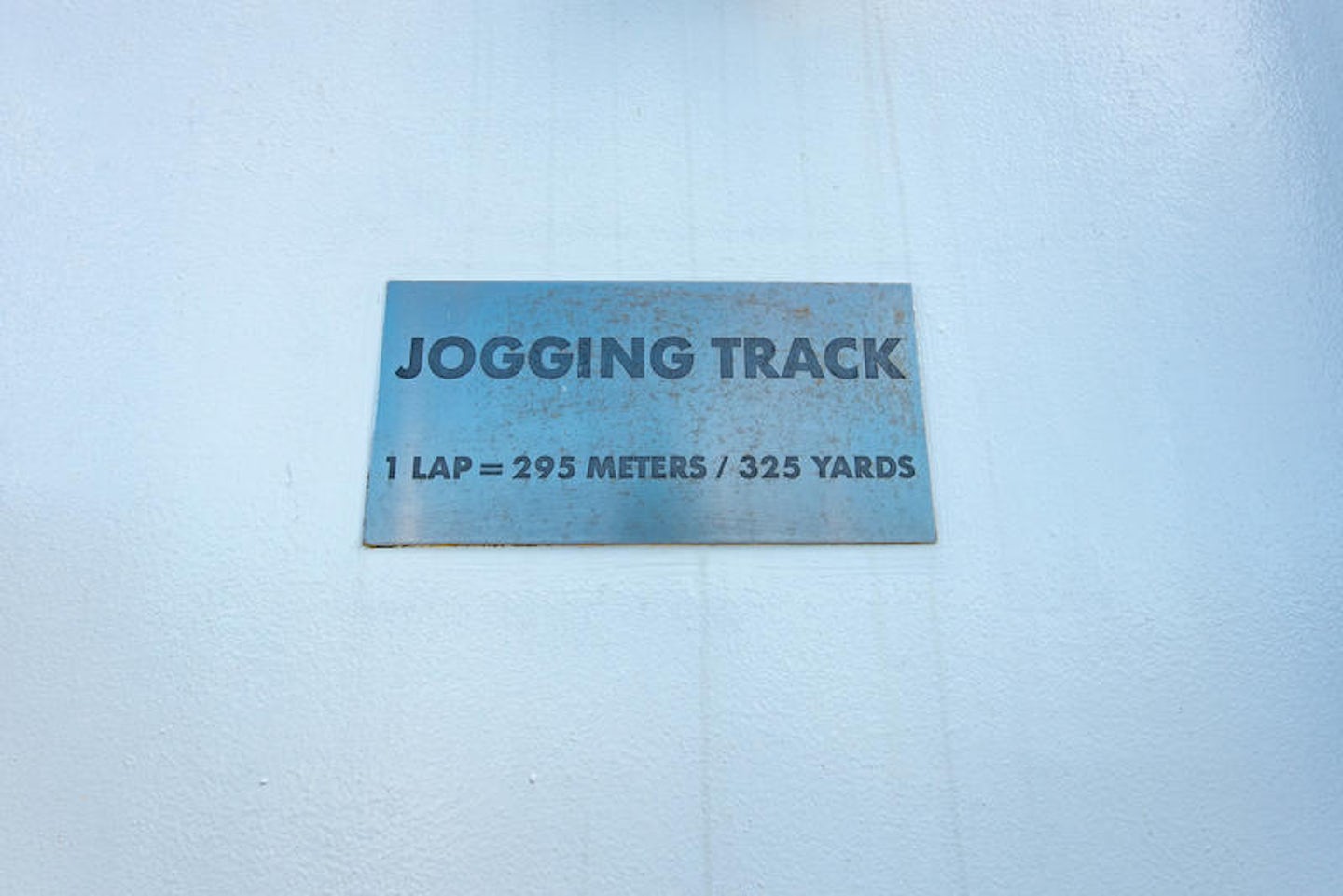 Jogging Track on Norwegian Dawn