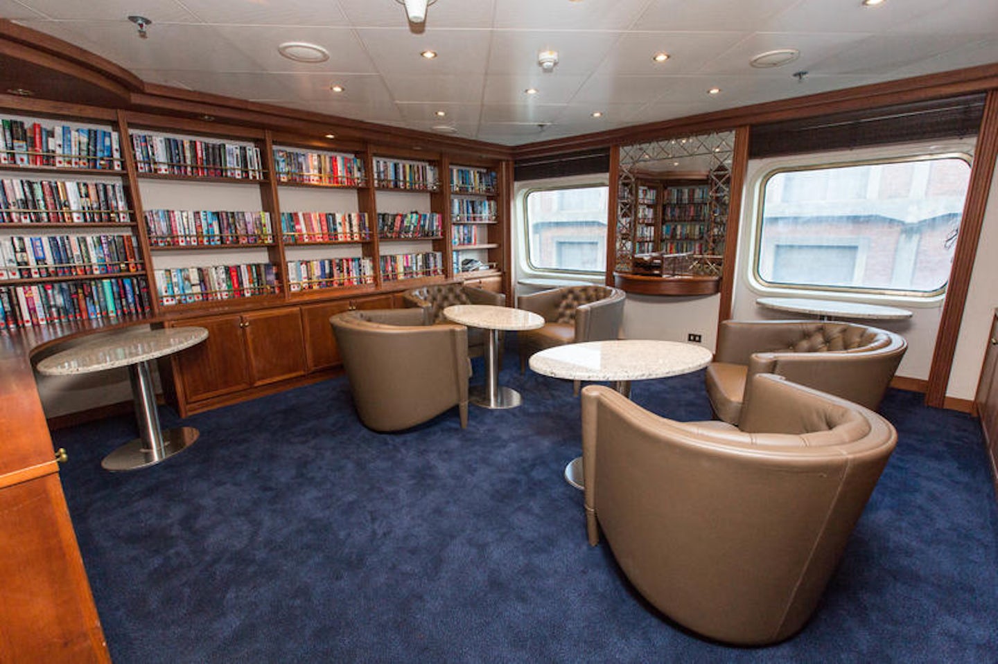Library on Silver Cloud Expedition
