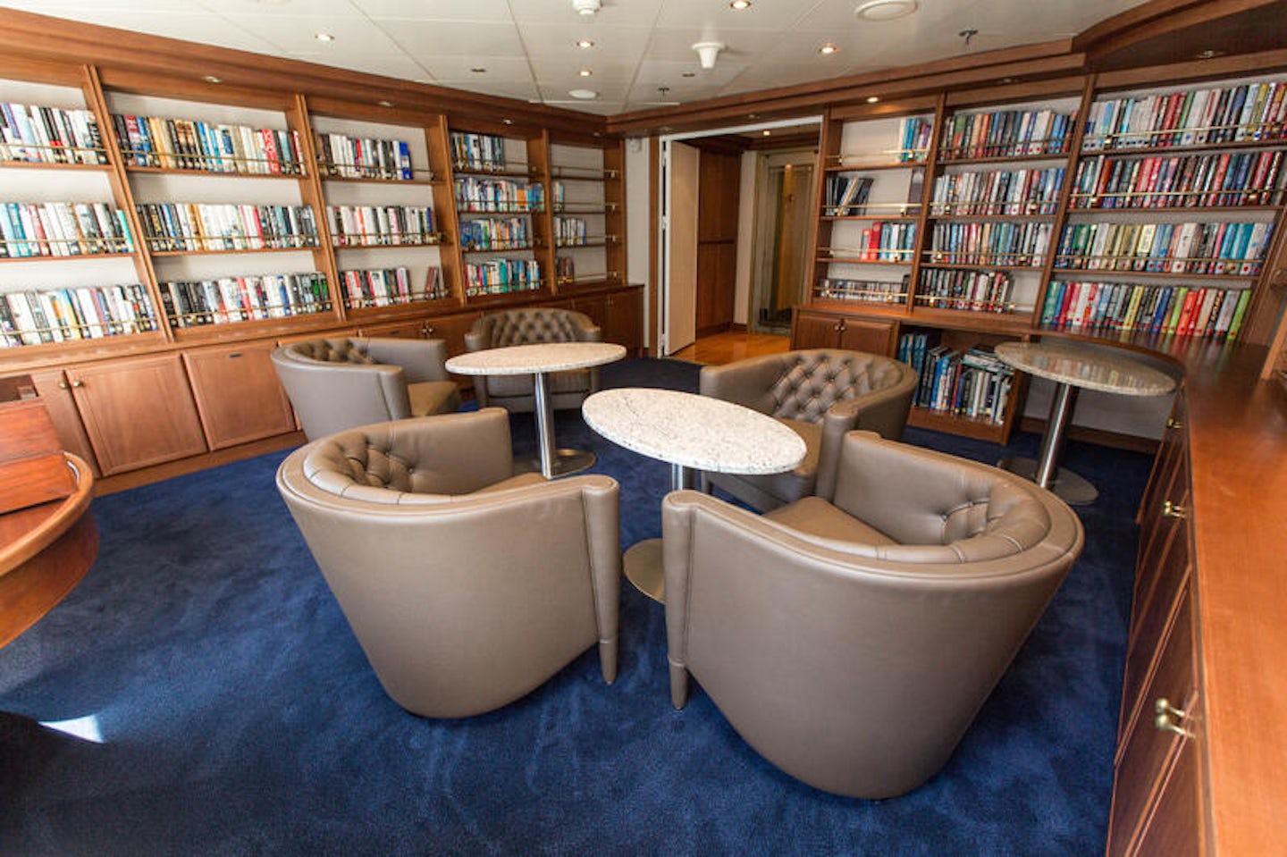 Library on Silver Cloud Expedition