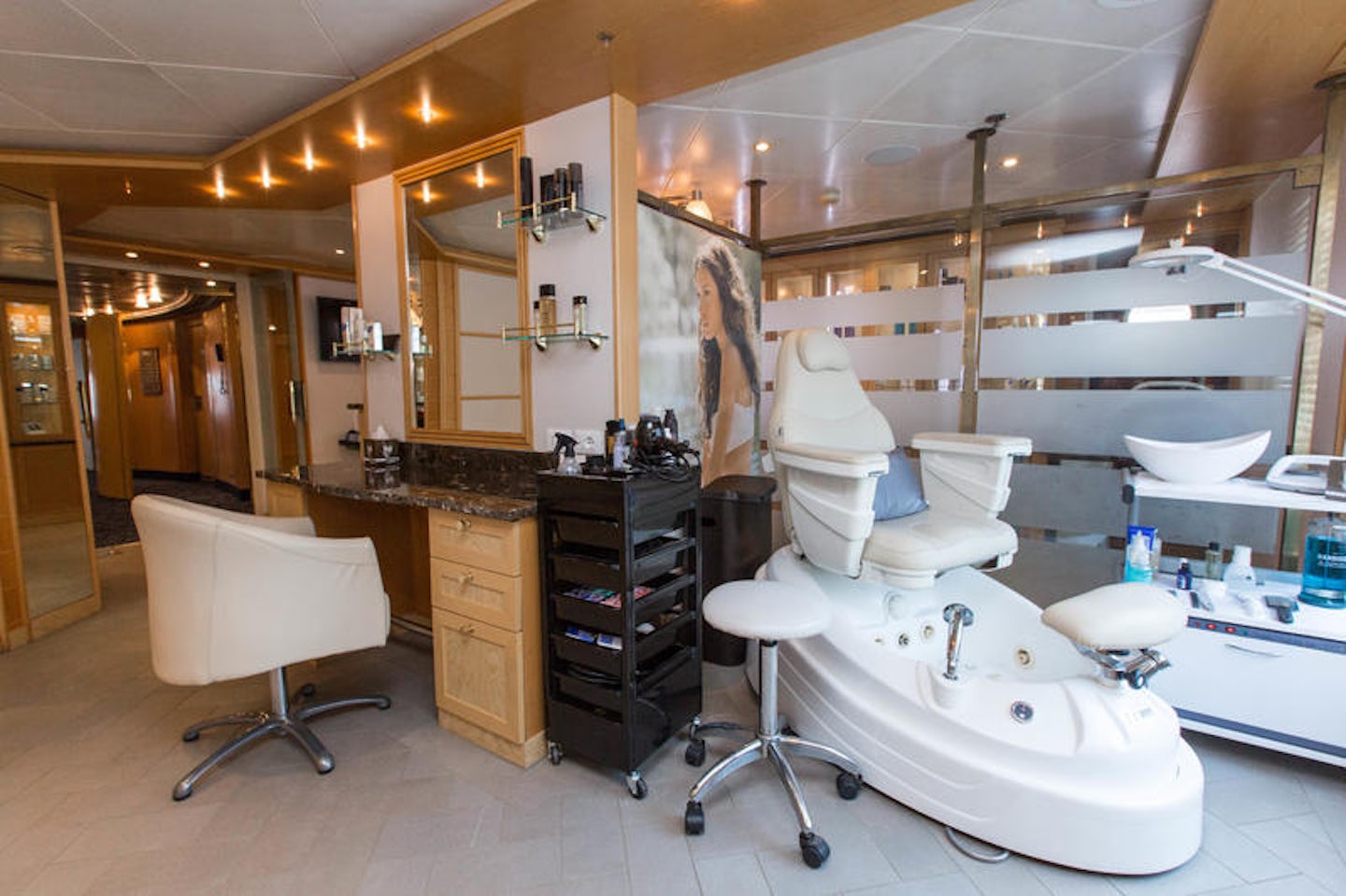 Beauty Salon on Silver Cloud Expedition