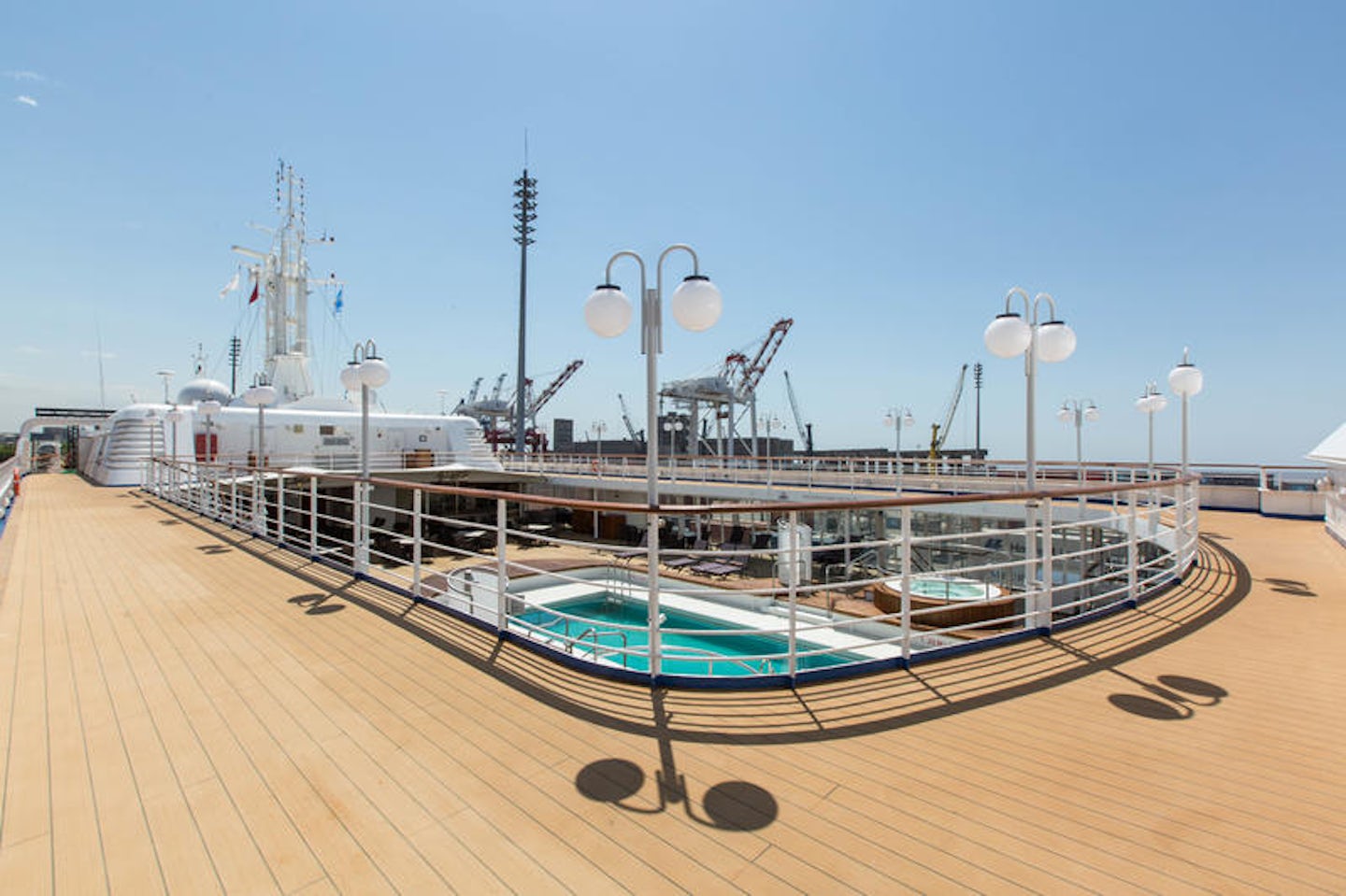 Sun Deck on Silver Cloud Expedition