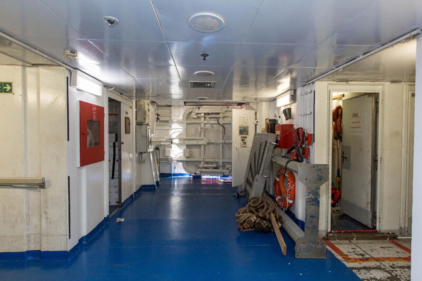 Hallways on Silver Cloud Expedition