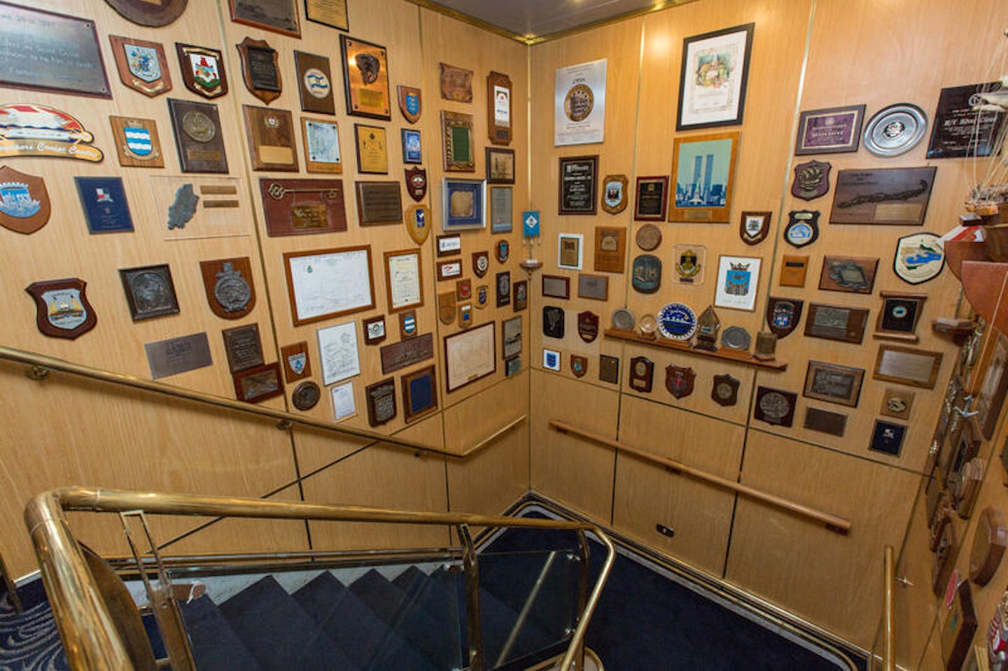 Hallways on Silver Cloud Expedition