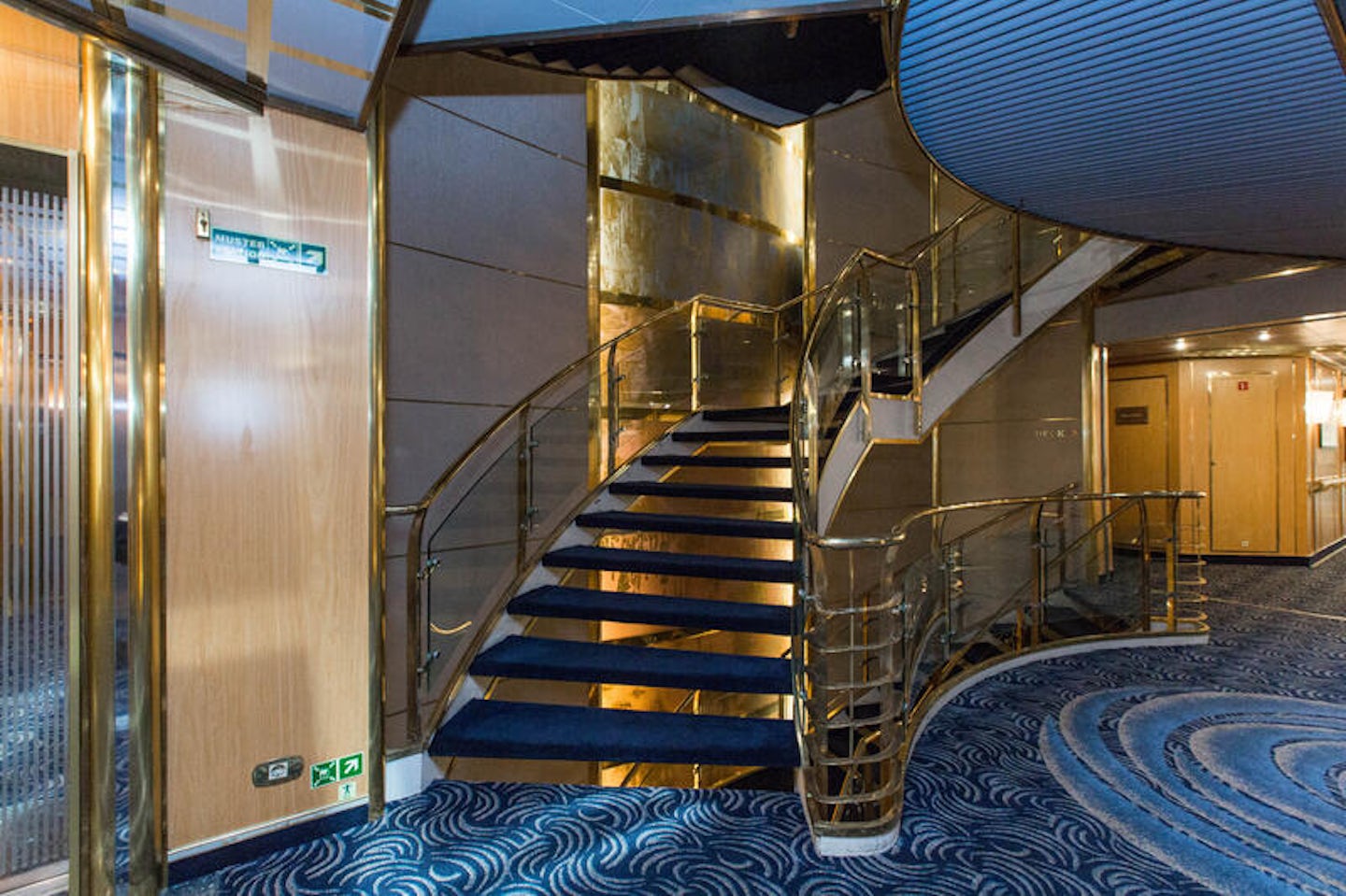 Stairs on Silver Cloud Expedition