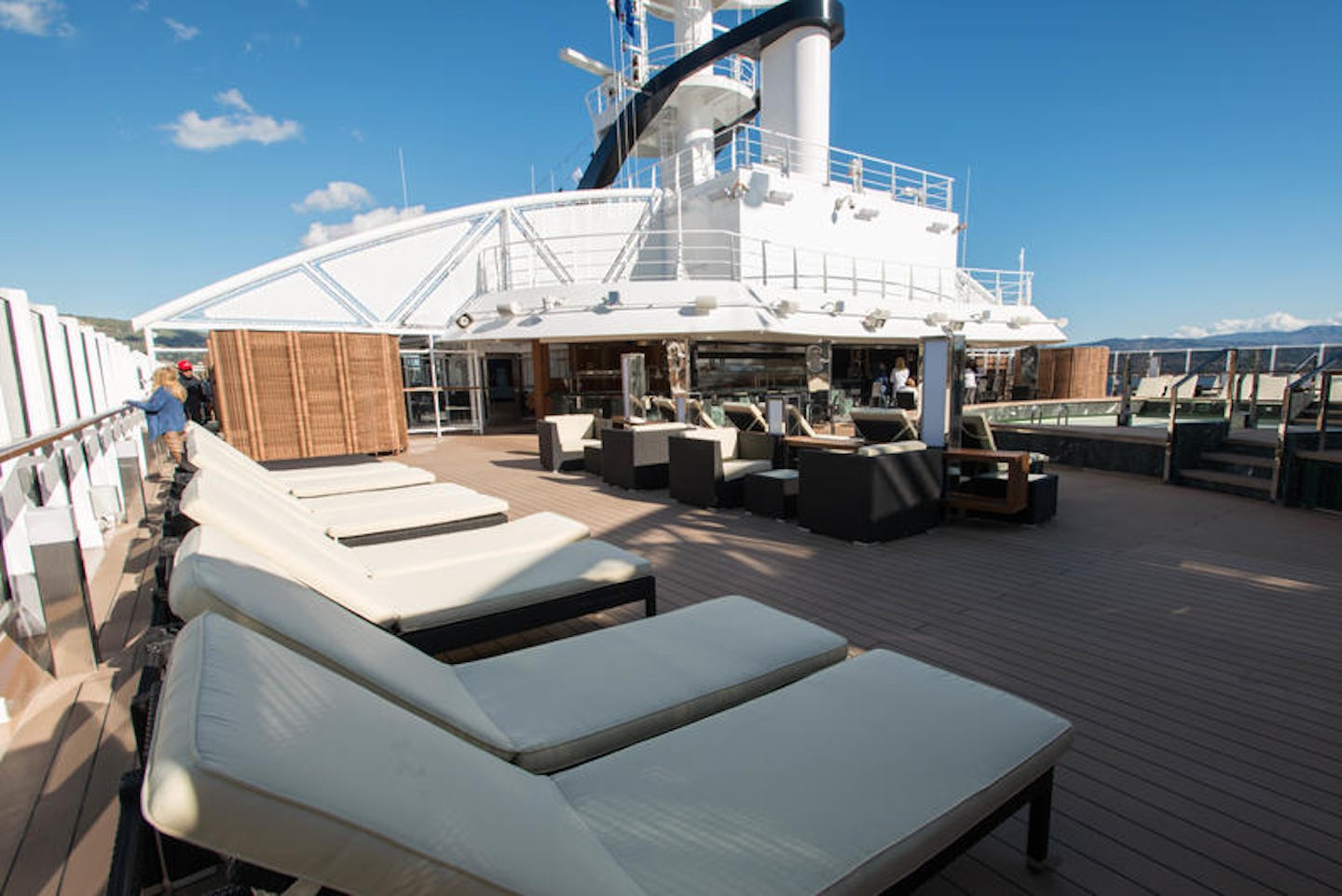 MSC Yacht Club Sun Deck Bar & Grill on MSC Seaside