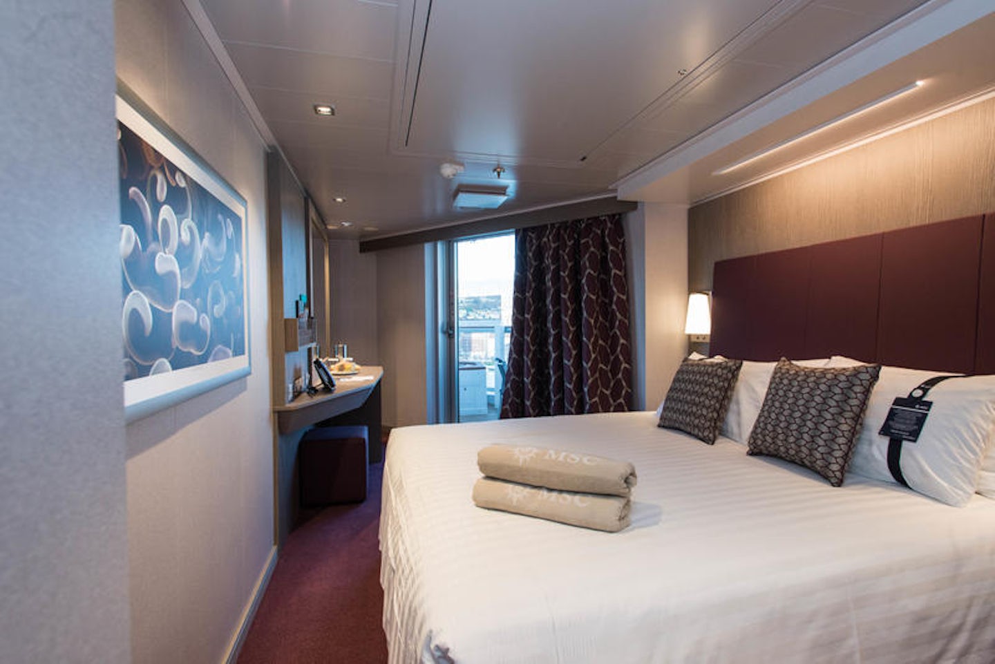 The Suite with Whirlpool Bath on MSC Seaside