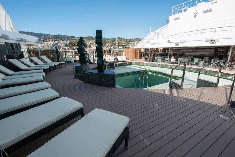 MSC Yacht Club Pool on MSC Seaside Cruise Ship Cruise Critic