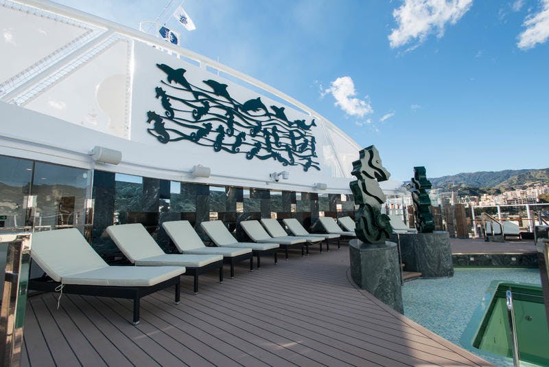 MSC Yacht Club Pool on MSC Seaside Cruise Ship Cruise Critic