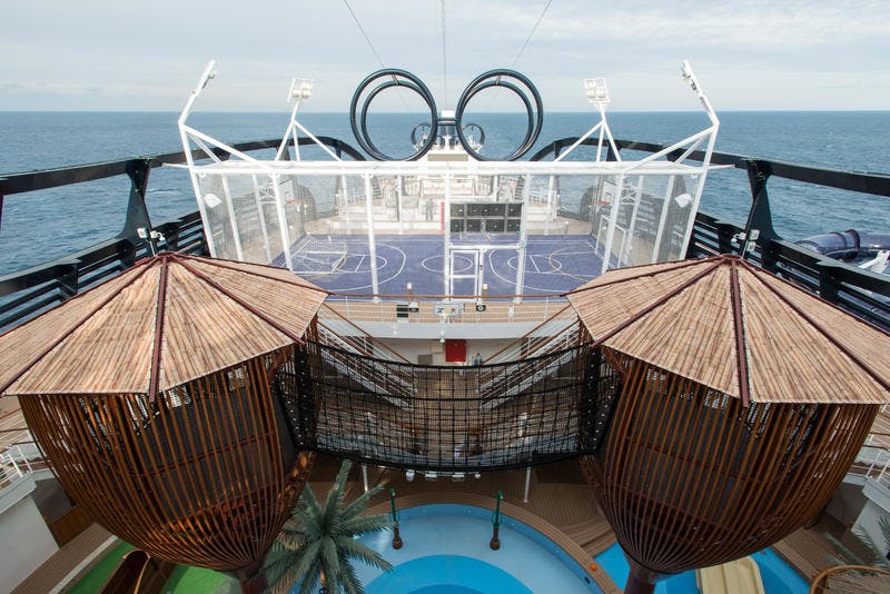Zipline on MSC Seaside Cruise Ship Cruise Critic