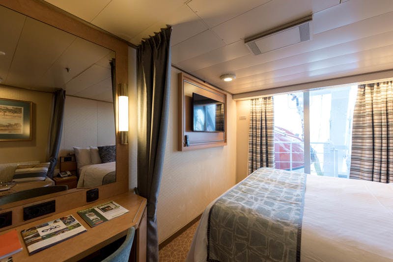 Obstructed Ocean-View Cabin On Holland America Westerdam Cruise Ship ...