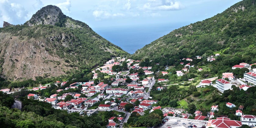 Village in Saba, Caribbean (Photo: Erika Bisbocci/Shutterstock)