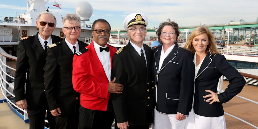 Love Boat Cast on Princess (Photo: Princess Cruise Line)