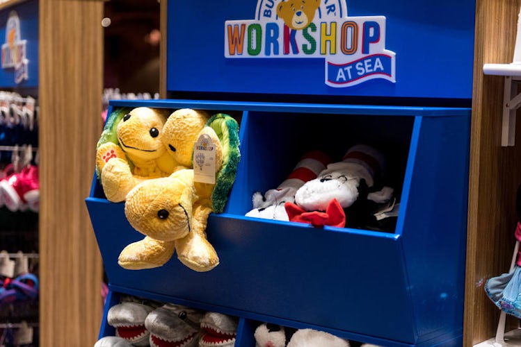 BuildABear at Sea on Carnival Elation Cruise Ship Cruise