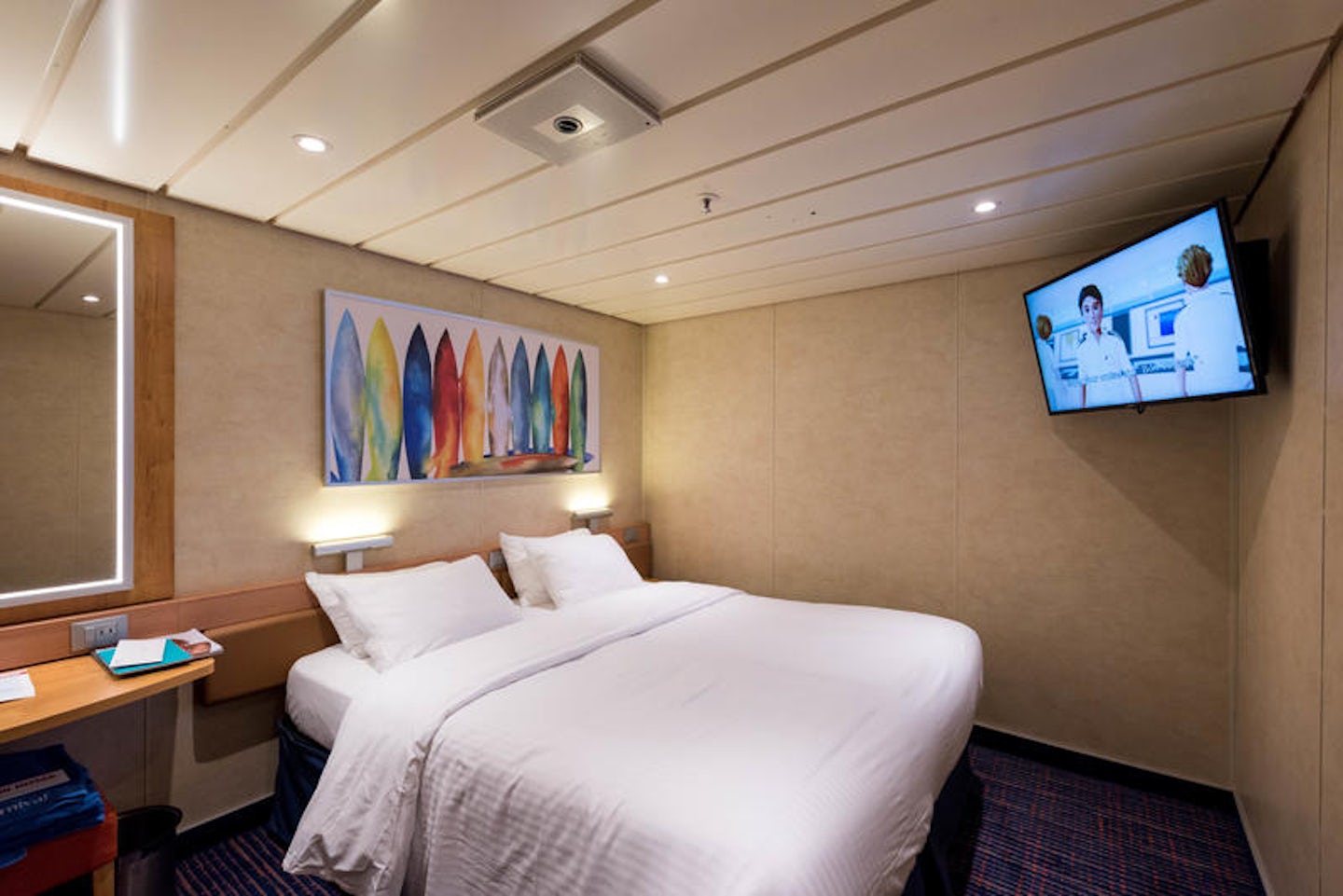 The Interior Cabin on Carnival Elation