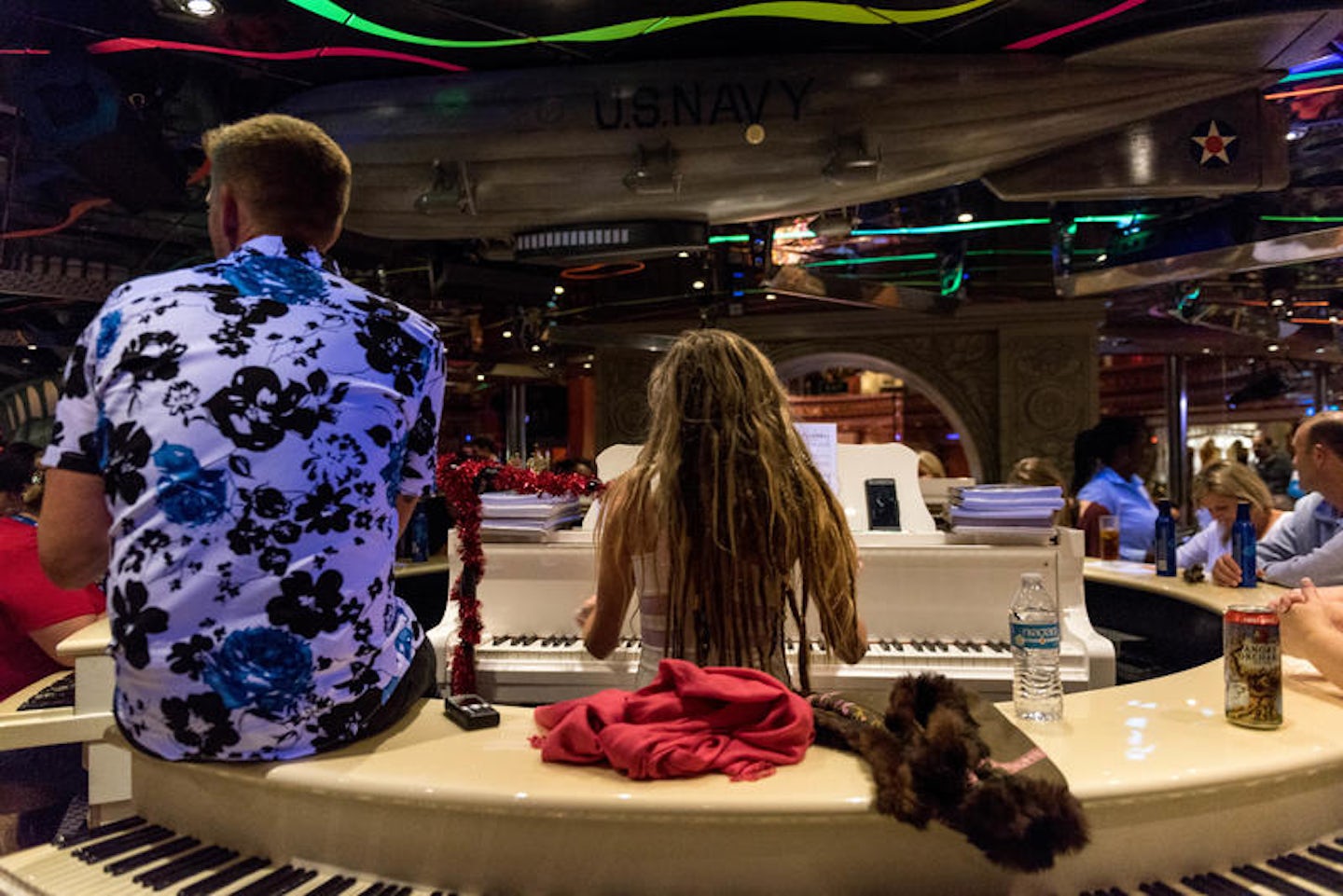 Duke's Piano Bar on Carnival Elation