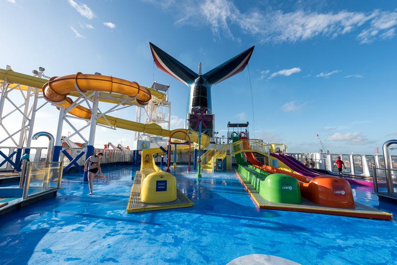 Carnival WaterWorks on Carnival Elation Cruise Ship Cruise Critic