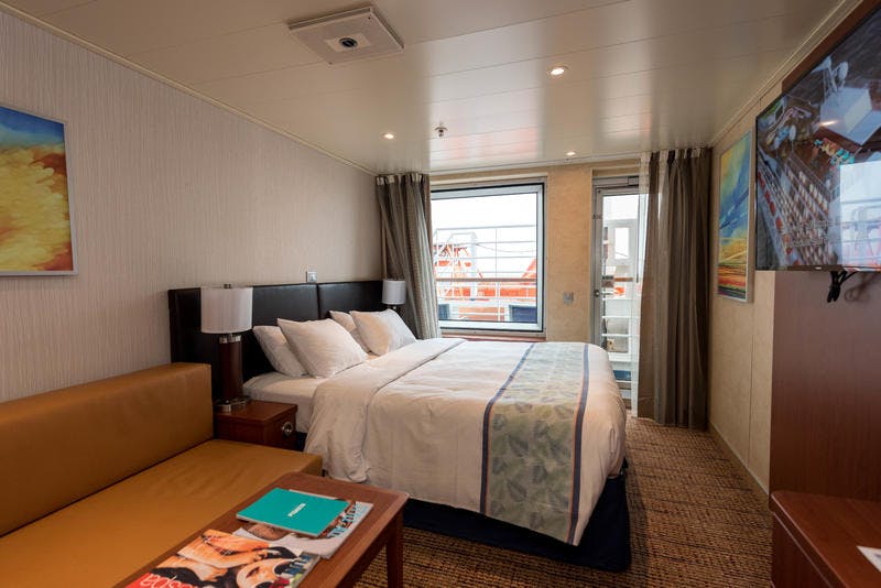 Junior Suite (Obstructed View) on Carnival Elation Cruise Ship Cruise