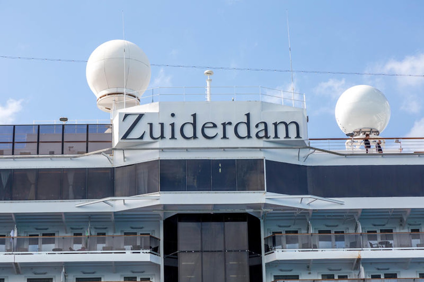 Ship Exterior on Zuiderdam