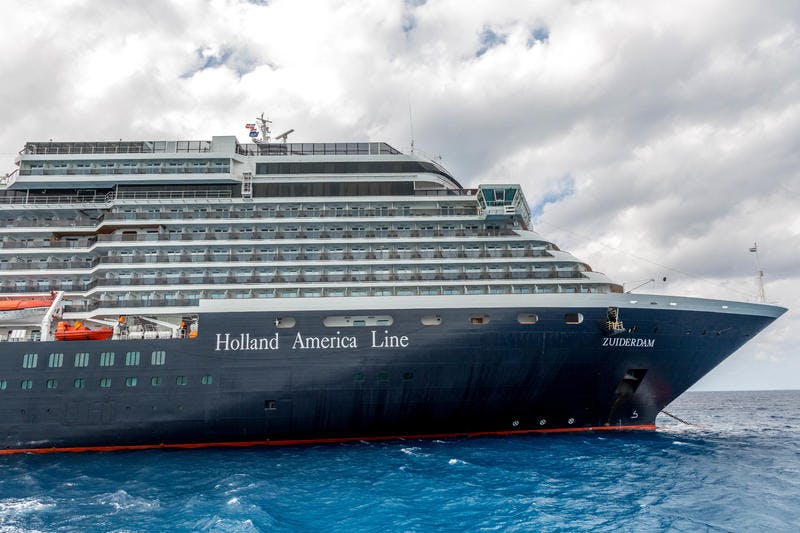 Ship Exterior On Holland America Zuiderdam Cruise Ship - Cruise Critic