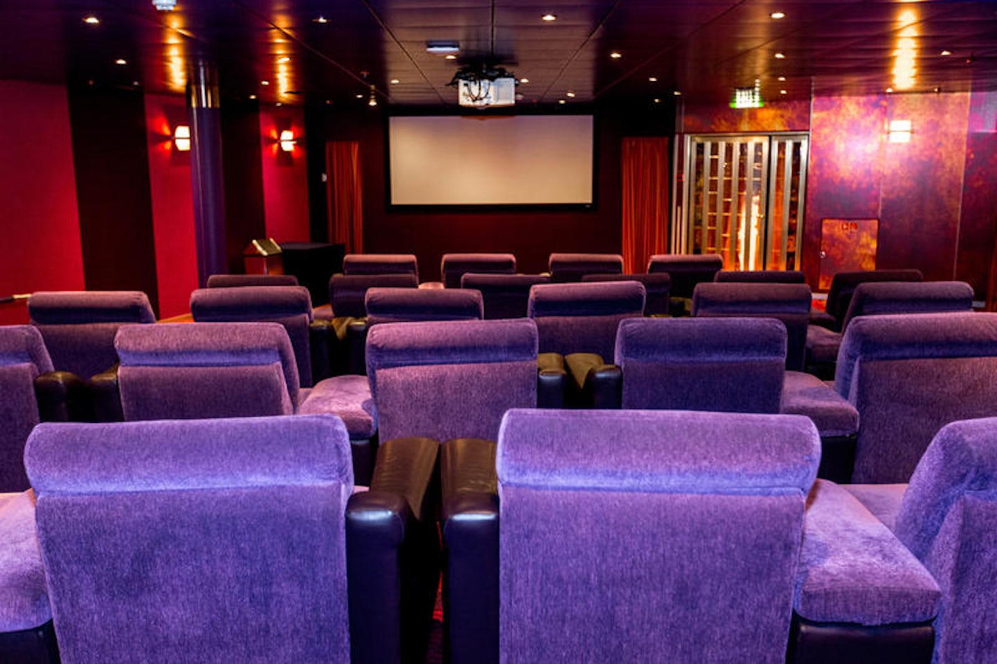 Screening Room on Zuiderdam
