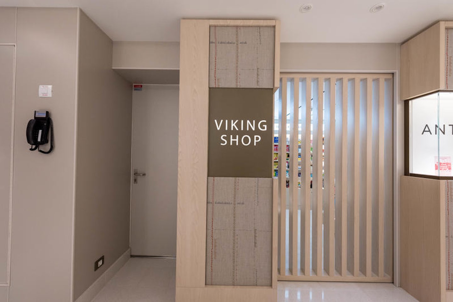 Shops on Viking Sea