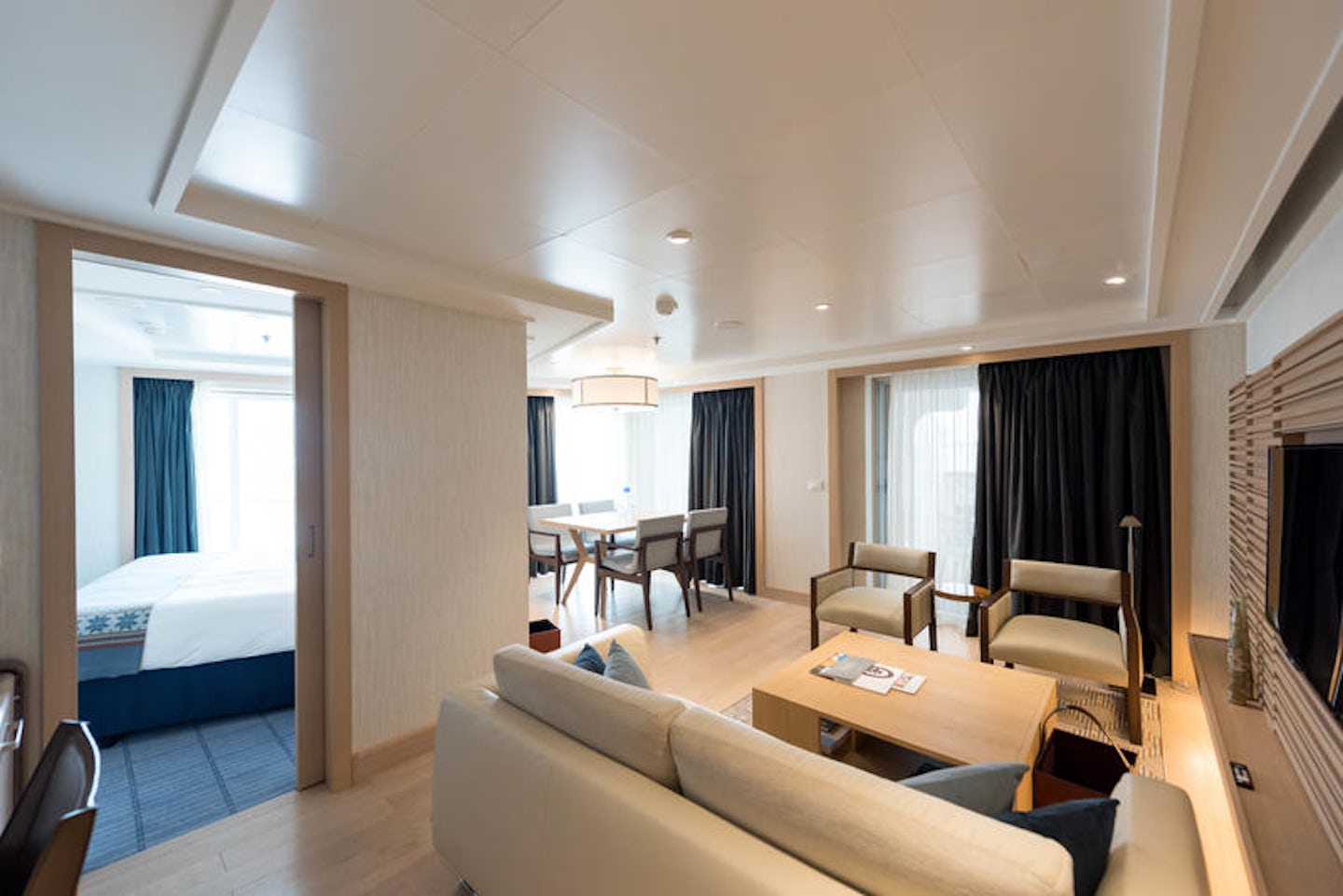 The Explorer Suite (King Bed) on Viking Sea